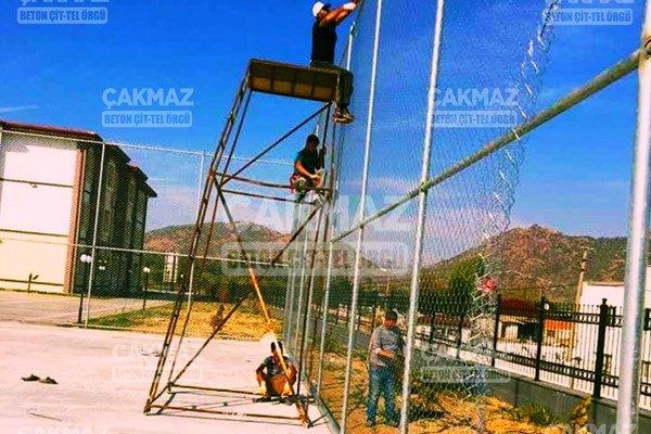 Spor Tesisi Tel Örgü